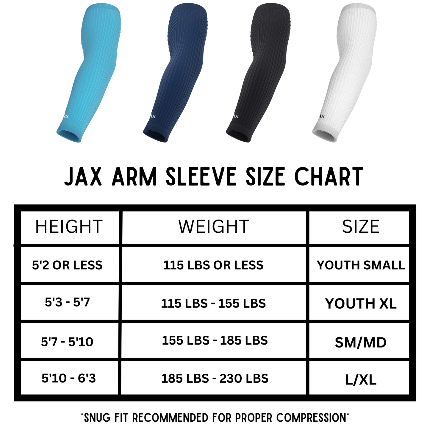 Jax | Restore Recovery Premium Arm Sleeve - Pink