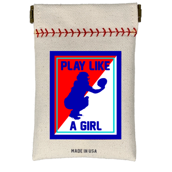 Play Like A Girl Softball Seed Sack