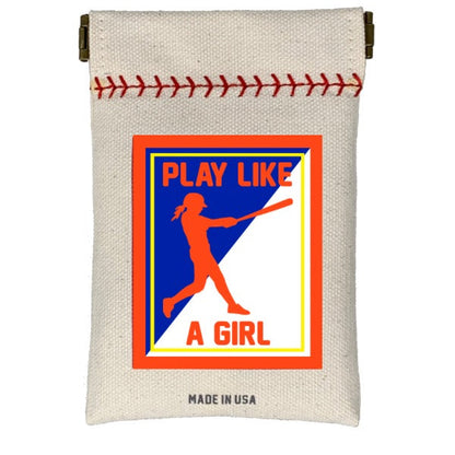 Play Like A Girl Softball Seed Sack