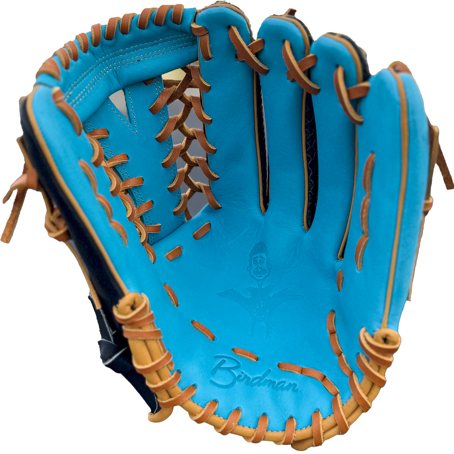 Birdman 12.5" Teal/Black Snakeskin Wingman Series Glove