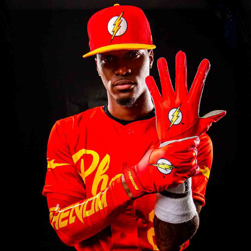 The Flash Batting Gloves — Quantum Orbit by Phenom Elite