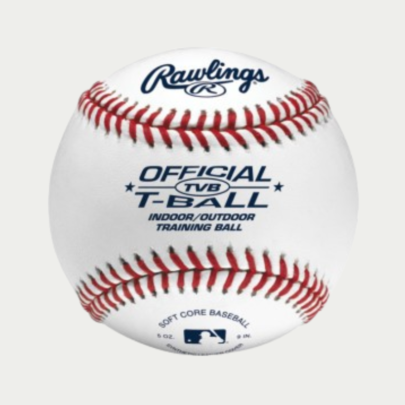 Rawlings TVB 9-Inch Sponge Rubber T-Ball - Team Pack