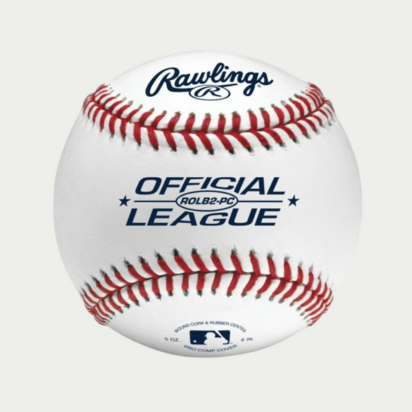 Rawlings ROLB2-PC Official League Pro Comp Baseball – Lumber 2