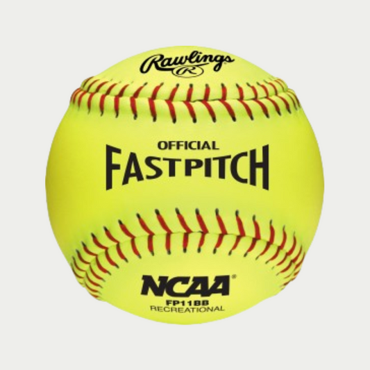 Rawlings RFP11BB 11-Inch NCAA Recreational Fastpitch - Box of 6