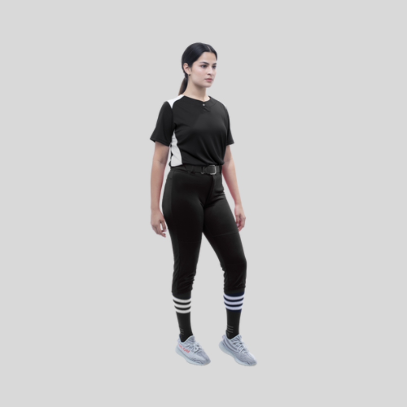 Pantalon De Softball Marucci Excel Femme Noir M – Double Genoux, Double Bouton 
