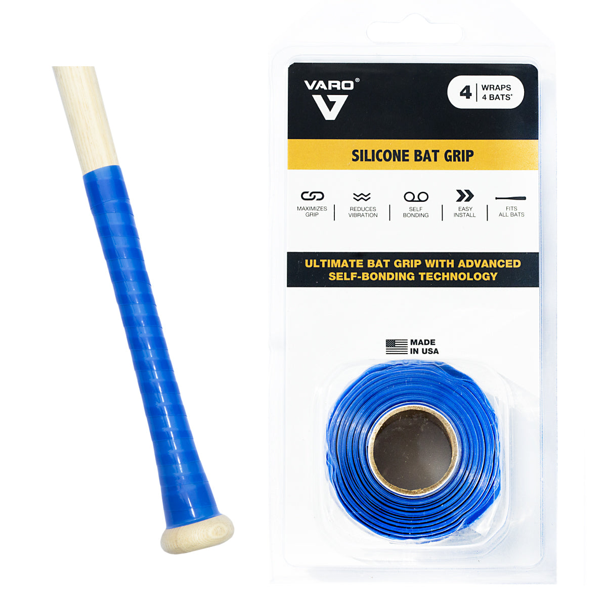 Varo Silicone Bat Grip - 10ft Roll