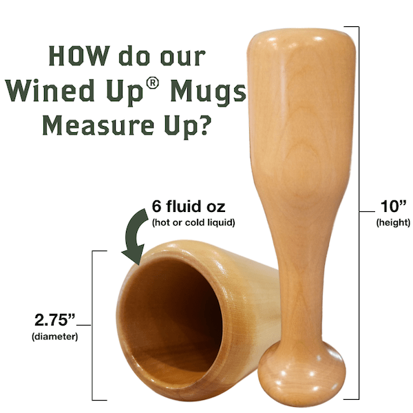 Milwaukee Brewers Wined Up® | Baseball Bat Wine Mug