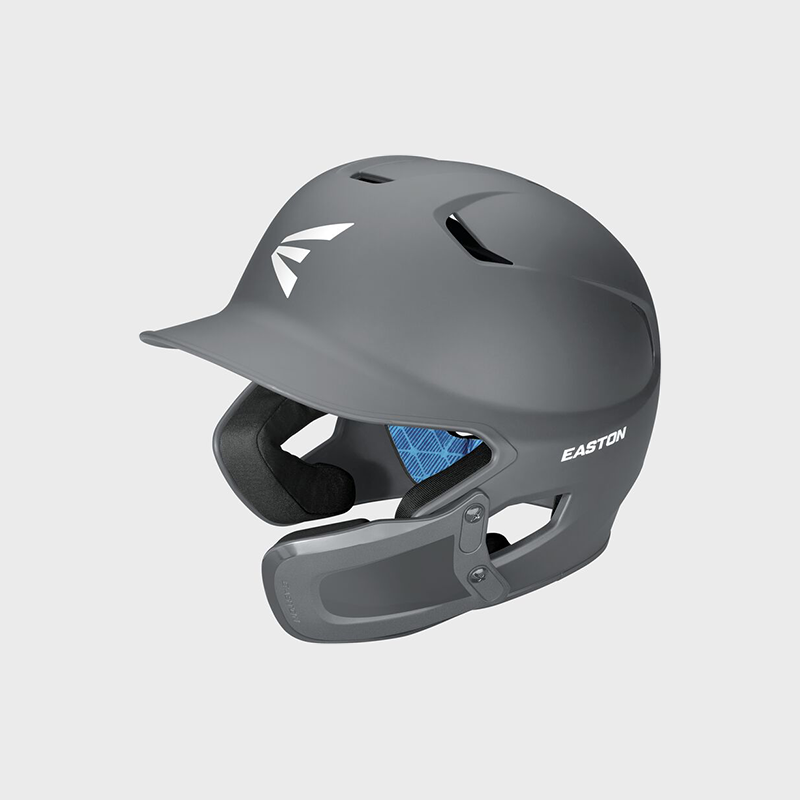 Easton Z5 2.0 Matte Baseball Batting Helmet With Universal Jaw Guard