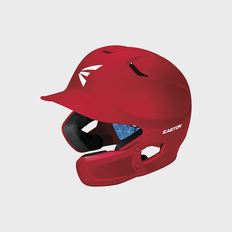 Easton Z5 2.0 Matte Baseball Batting Helmet With Universal Jaw Guard