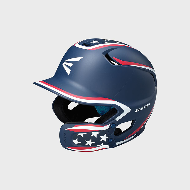 Easton Z5 2.0 Matte Baseball Batting Helmet With Universal Jaw Guard