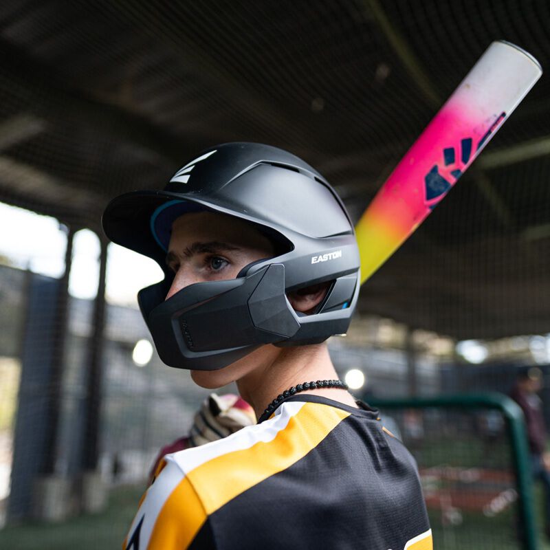 Easton Z50 Batting Helmet With Multi-Adjust Jaw Guard