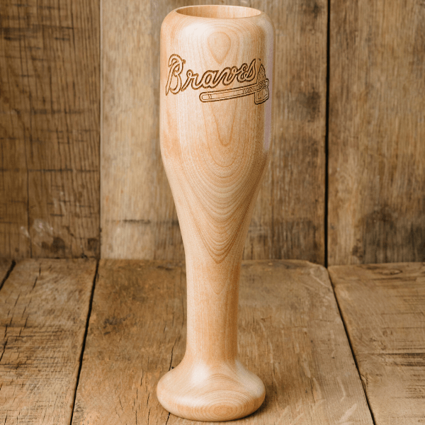 Atlanta Braves Wined Up® | Baseball Bat Wine Mug