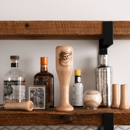 Baltimore Orioles Wined Up® | Baseball Bat Wine Mug
