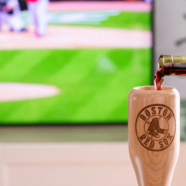 Boston Red Sox Wined Up® | Baseball Bat Wine Mug
