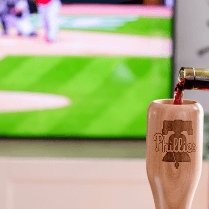 Philadelphia Phillies Wined Up®| Baseball Bat Wine Mug