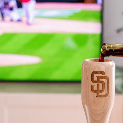 San Diego Padres "SD" Wined Up® | Baseball Bat Wine Mug