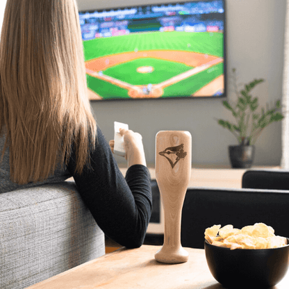Toronto Blue Jays Bird Wined Up® | Baseball Bat Wine Mug