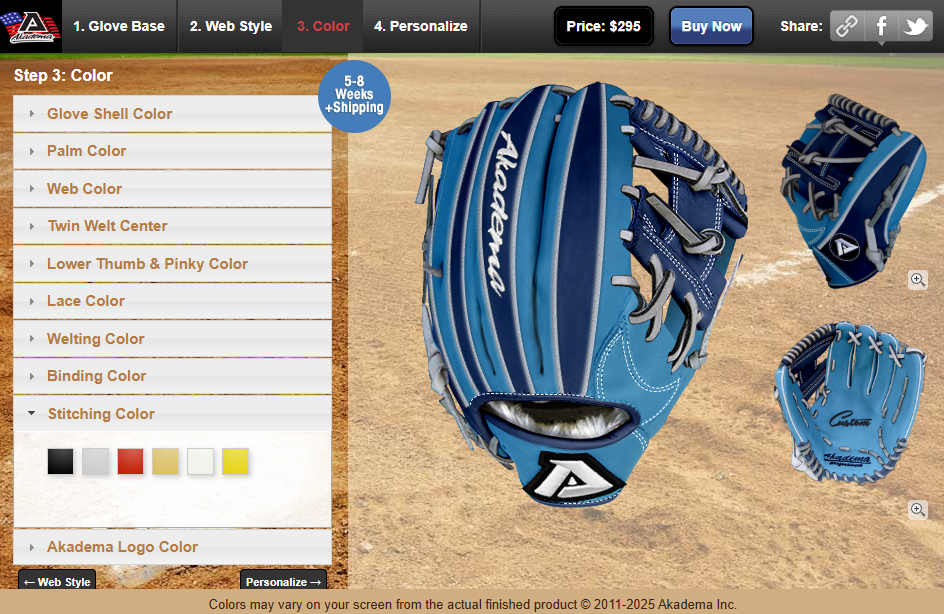 Custom Mitt - Prodigy