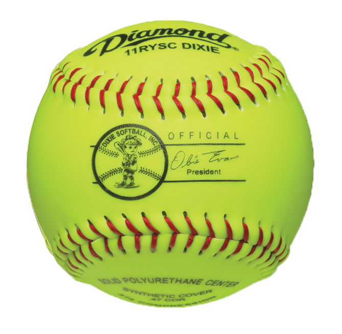 Diamond 11RYSC DIXIE 11" Softballs (Dozen)