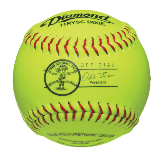 Diamond 11RYSC DIXIE 11" Softballs (Dozen)