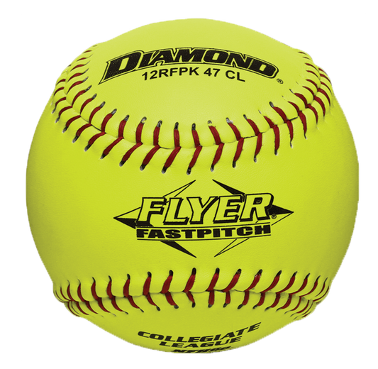 Diamond 12RFPK 47 CL NFHS Collegiate 12" Softballs (Dozen)