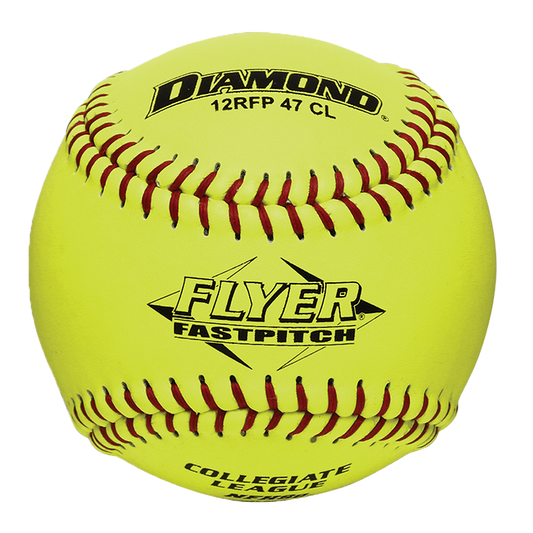 Diamond 12RFP 47 CL NFHS Collegiate 12" Softballs (Dozen)