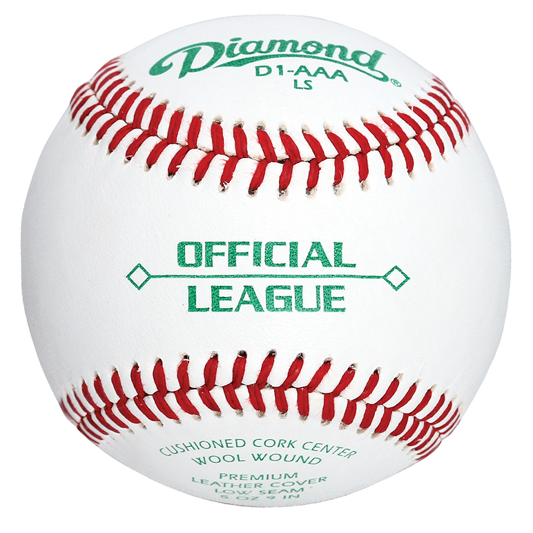 Diamond D1-OL LS Adult & Collegiate Low-Seam Practice Baseball (Dozen)