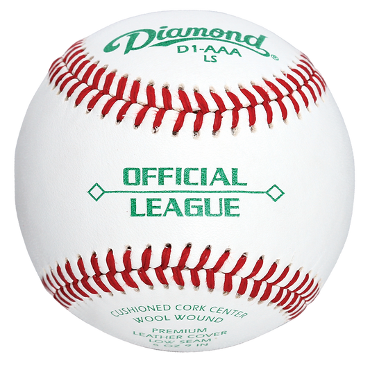 Diamond D1-OL LS Adult & Collegiate Low-Seam Practice Baseball (Dozen)