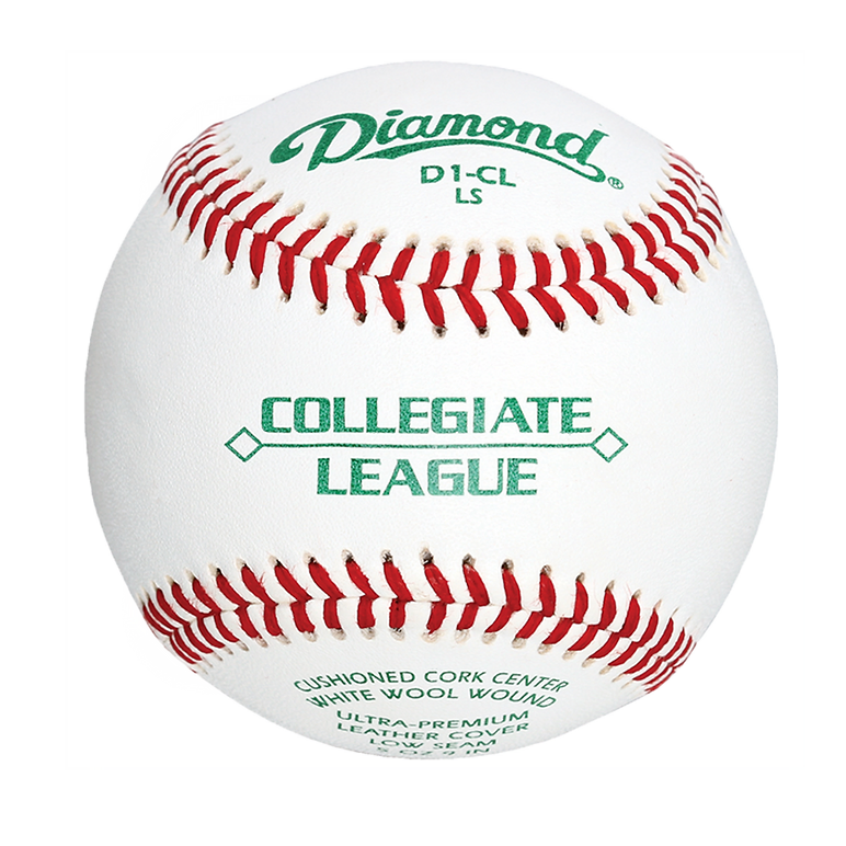 Diamond D1-CL LS Collegiate Baseballs (Dozen)