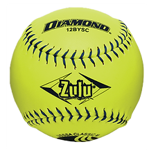 Diamond 12BYSC Classic USSSA Slowpitch 12" Softballs (Dozen)