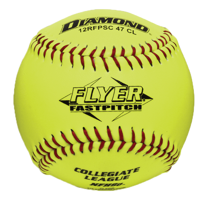 Diamond 12RFPSC 47 CL NFHS Collegiate 12" Softballs (Dozen)