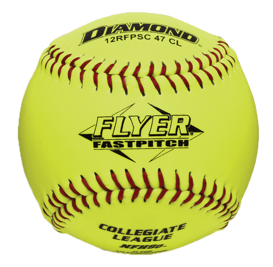 Diamond 12RFPSC 47 CL NFHS Collegiate 12" Softballs (Dozen)