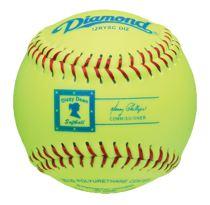 Diamond 12RYSC DIZ Dizzy Dean 12" Softballs (Dozen)