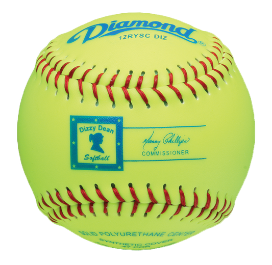 Diamond 12RYSC DIZ Dizzy Dean 12" Softballs (Dozen)