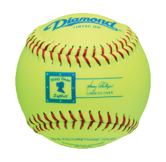 Diamond 11RYSC DIZ Dizzy Dean 11" Softballs (Dozen)