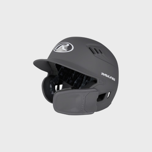 Rawlings R16 Matte 1-Tone Baseball Helmet With Reversible Extension