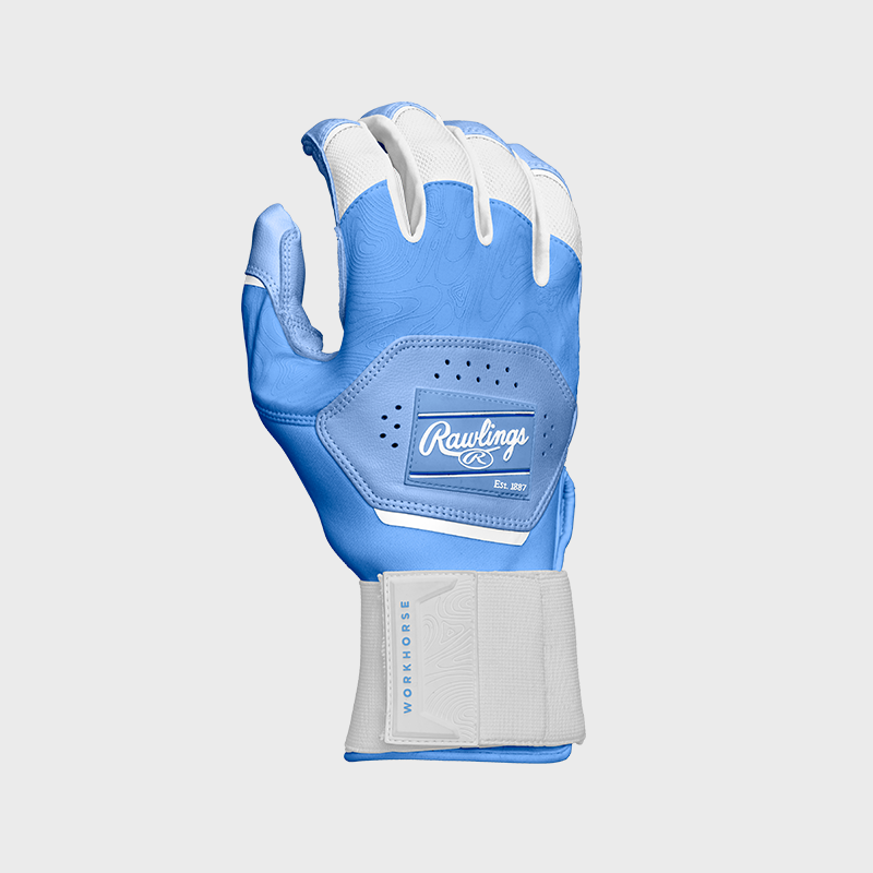 Rawlings Youth Workhorse Compression Strap Baseball Batting Gloves