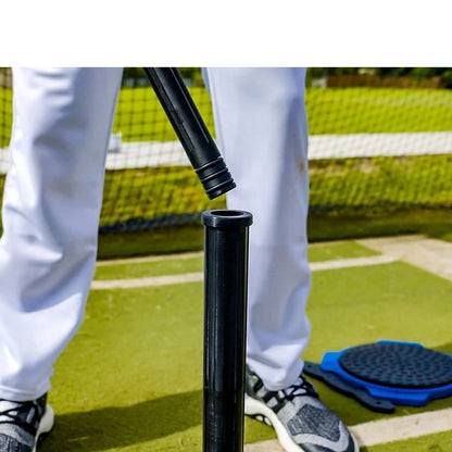 Rotor System USA Pro Series Adjustable Baseball / Softball Batting Tee -  Black Base