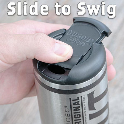 Detroit Tigers "D" Dugout Mug® | Stainless Steel Baseball Bat Mug