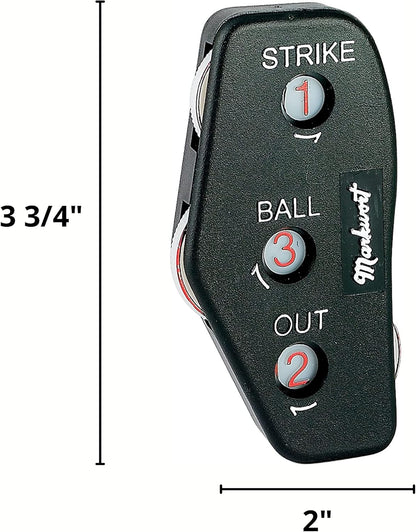 Markwort Oversized 3-Dial Plastic Umpire Indicator