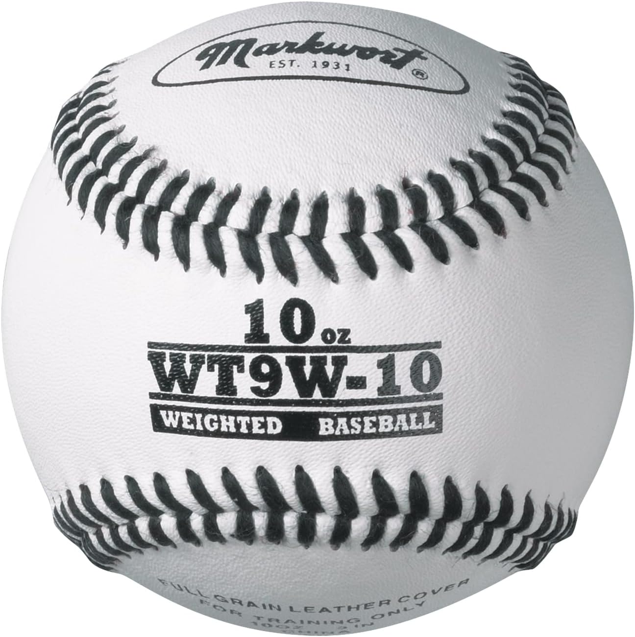 Markwort Lite Weight and Weighted White Leather Baseball