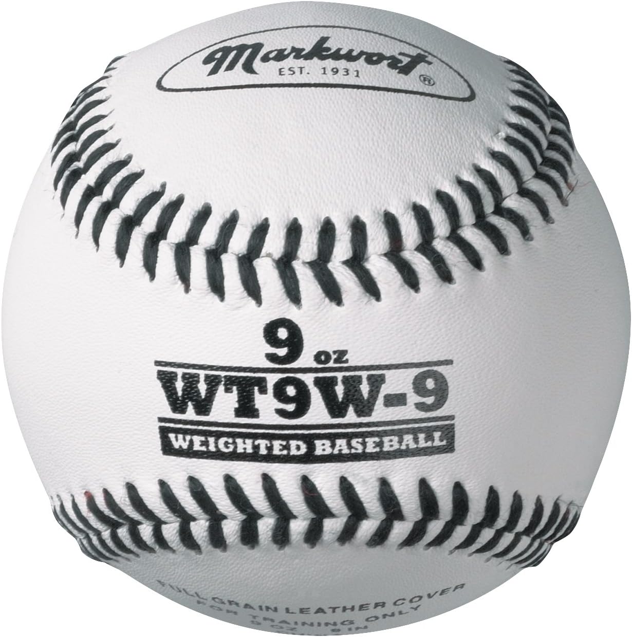 Markwort Lite Weight and Weighted White Leather Baseball