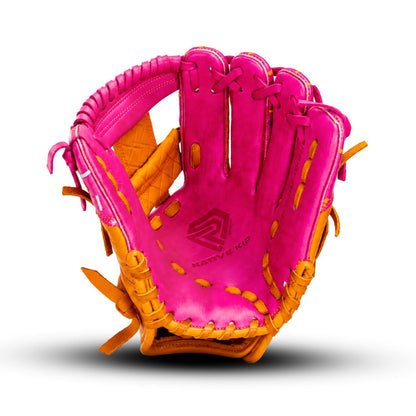 Youth Baseball Glove - Ice Cream glove (Strawberry & Sprinkles)