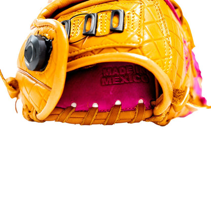 Youth Baseball Glove - Ice Cream glove (Strawberry & Sprinkles)