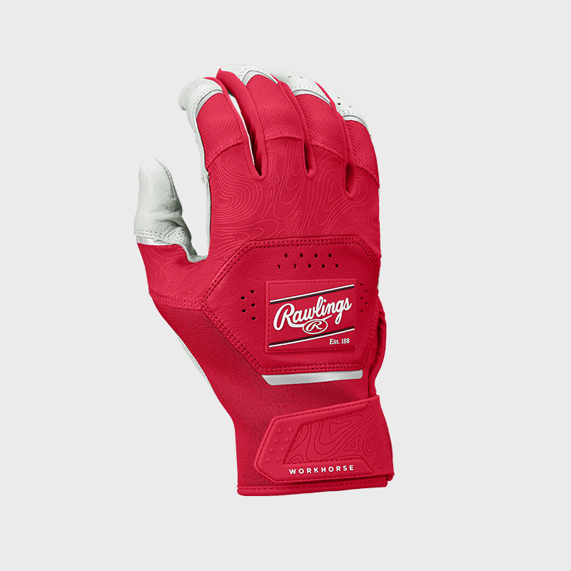 Rawlings Adult Workhorse Baseball Batting Gloves